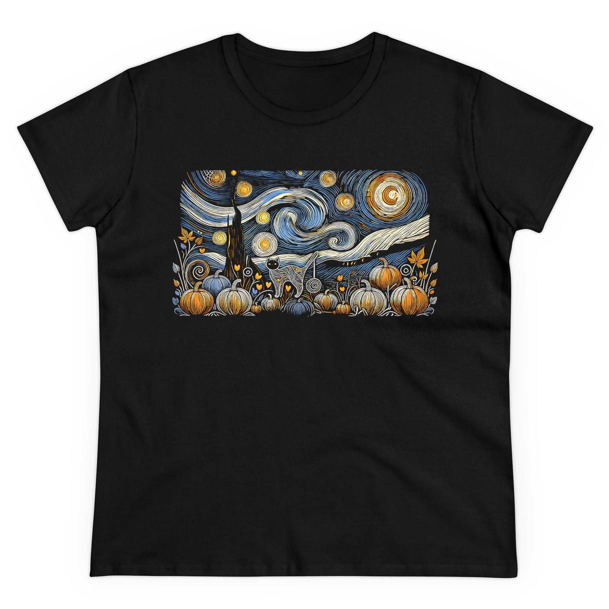 Starry Night - Field Cat - WhimsyInkWear