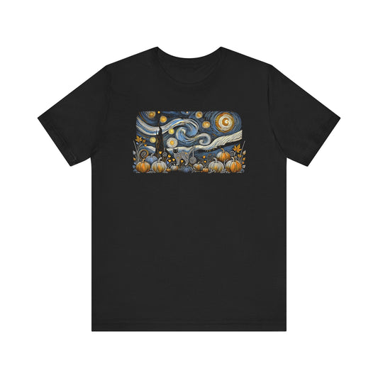 Starry Night - Field Cat - WhimsyInkWear