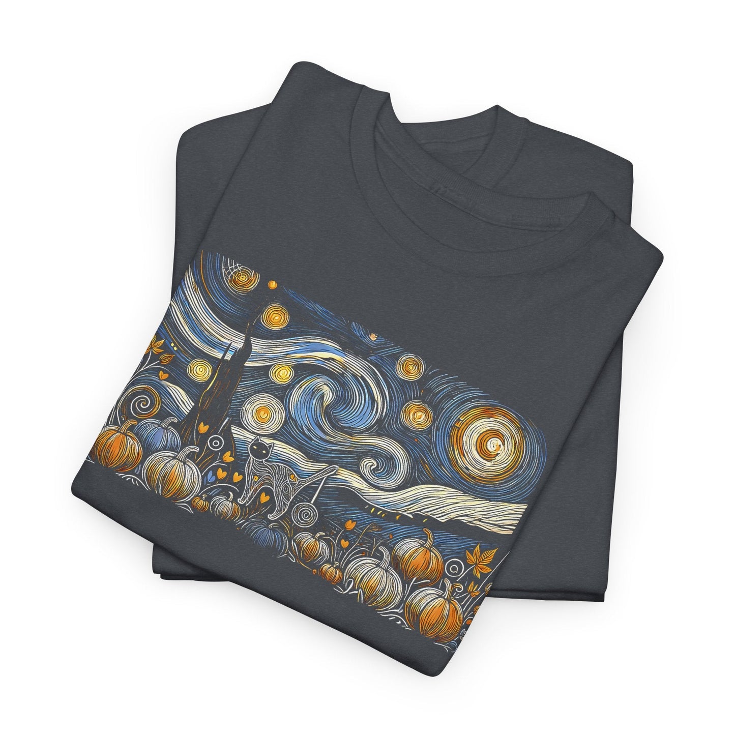 Starry Night - Field Cat - WhimsyInkWear