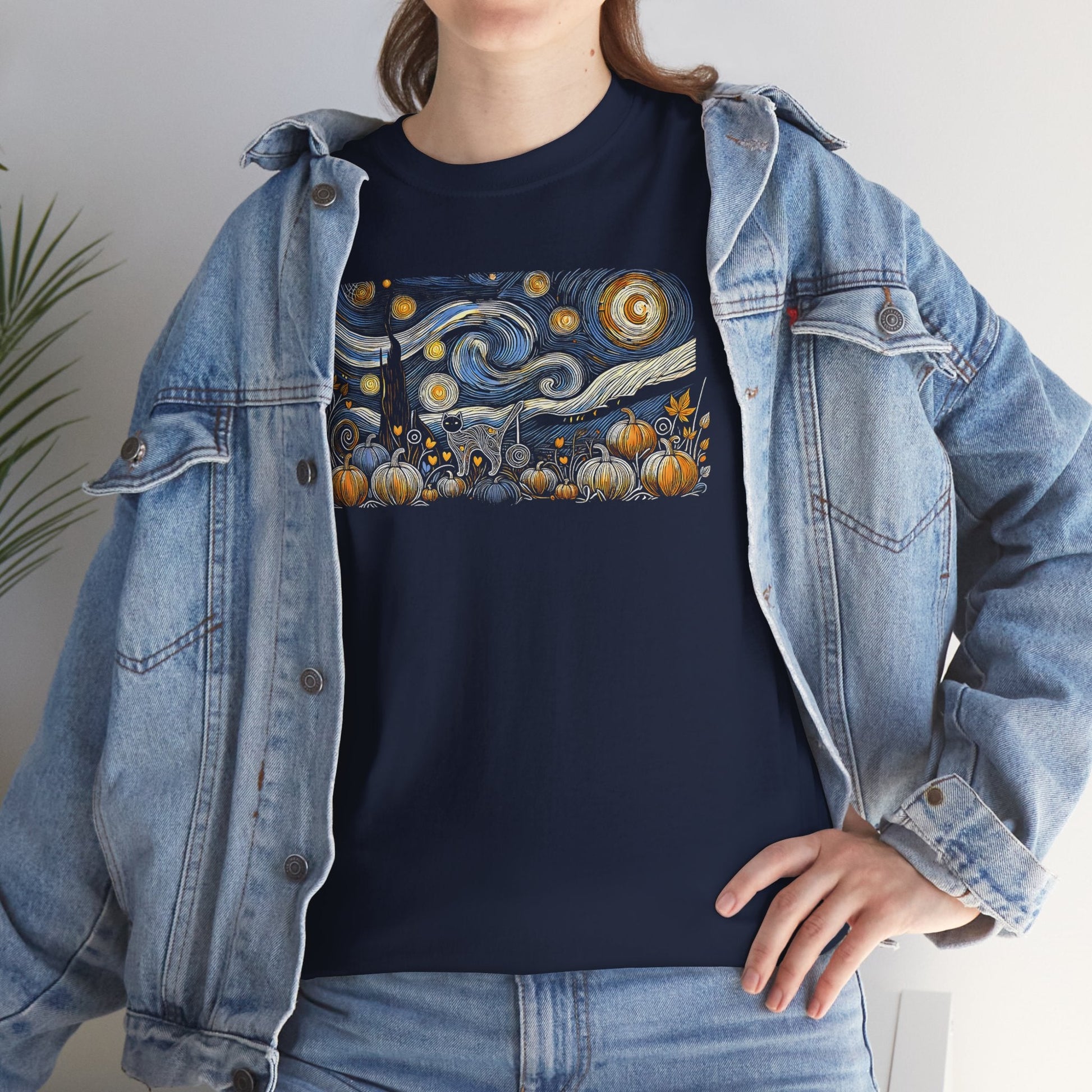 Starry Night - Field Cat - WhimsyInkWear
