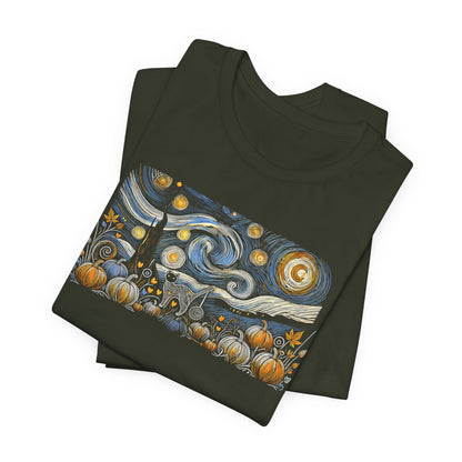 Starry Night - Field Cat - WhimsyInkWear