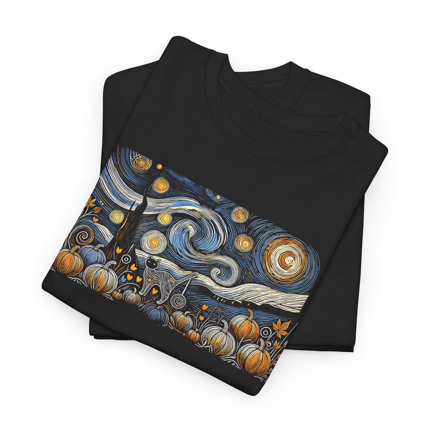 Starry Night - Field Cat - WhimsyInkWear