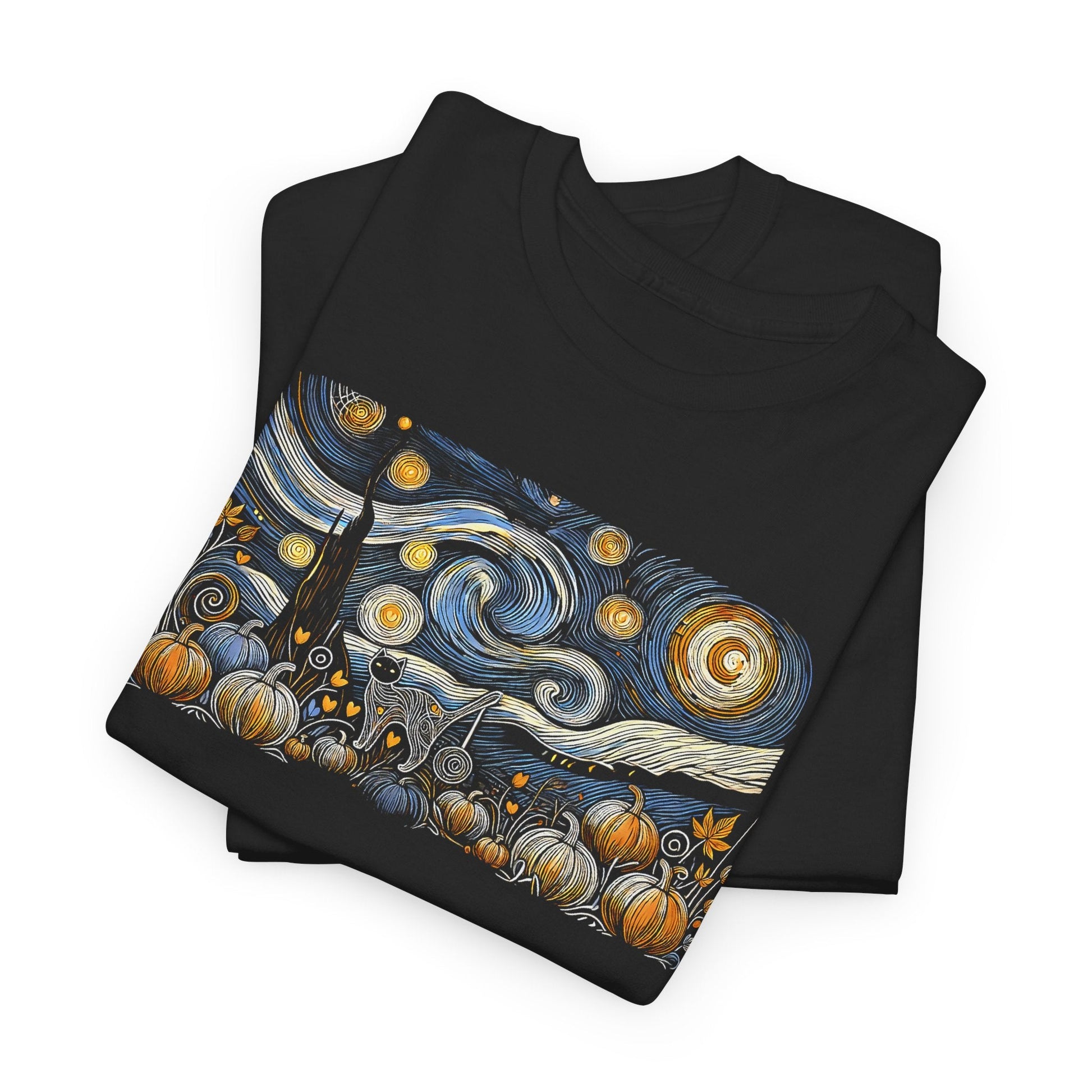 Starry Night - Field Cat - WhimsyInkWear