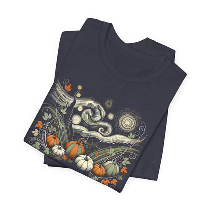 Starry Night - Field of Pumpkins - WhimsyInkWear