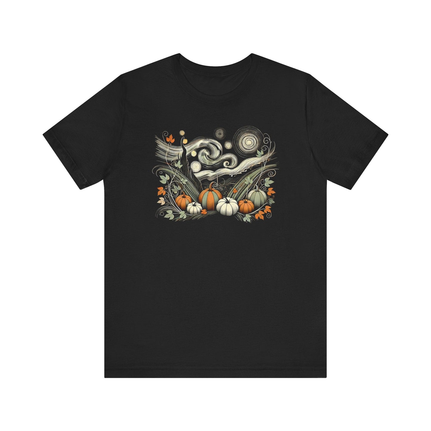 Starry Night - Field of Pumpkins - WhimsyInkWear