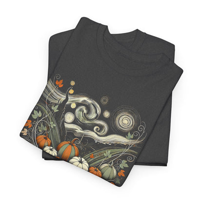 Starry Night - Field of Pumpkins - WhimsyInkWear