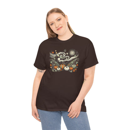 Starry Night - Field of Pumpkins - WhimsyInkWear