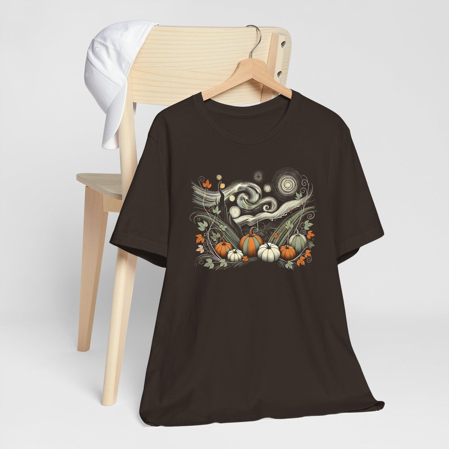 Starry Night - Field of Pumpkins - WhimsyInkWear