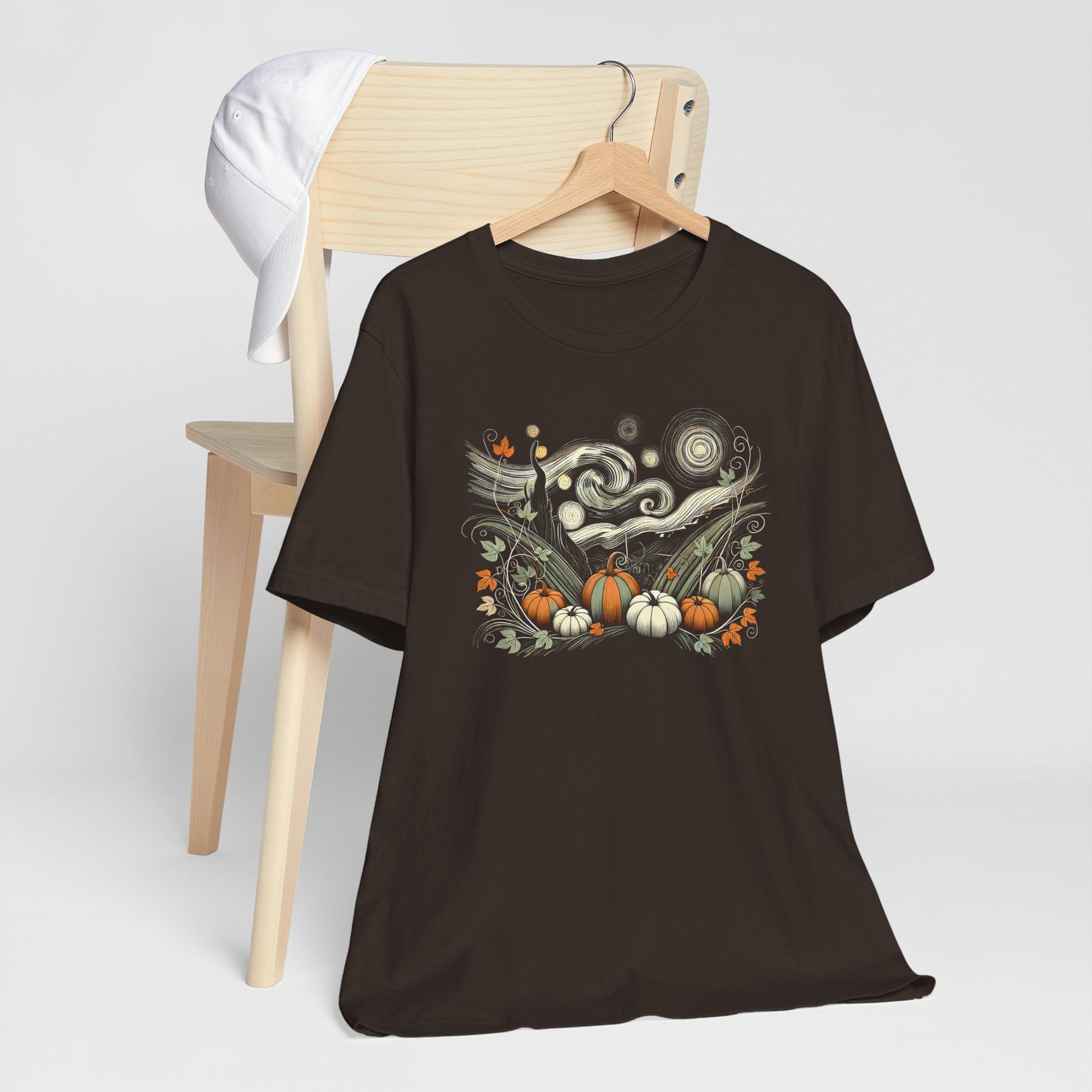 Starry Night - Field of Pumpkins - WhimsyInkWear