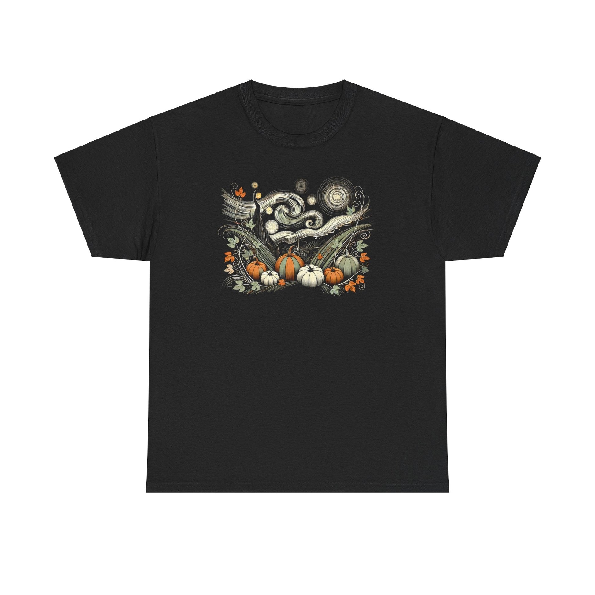 Starry Night - Field of Pumpkins - WhimsyInkWear