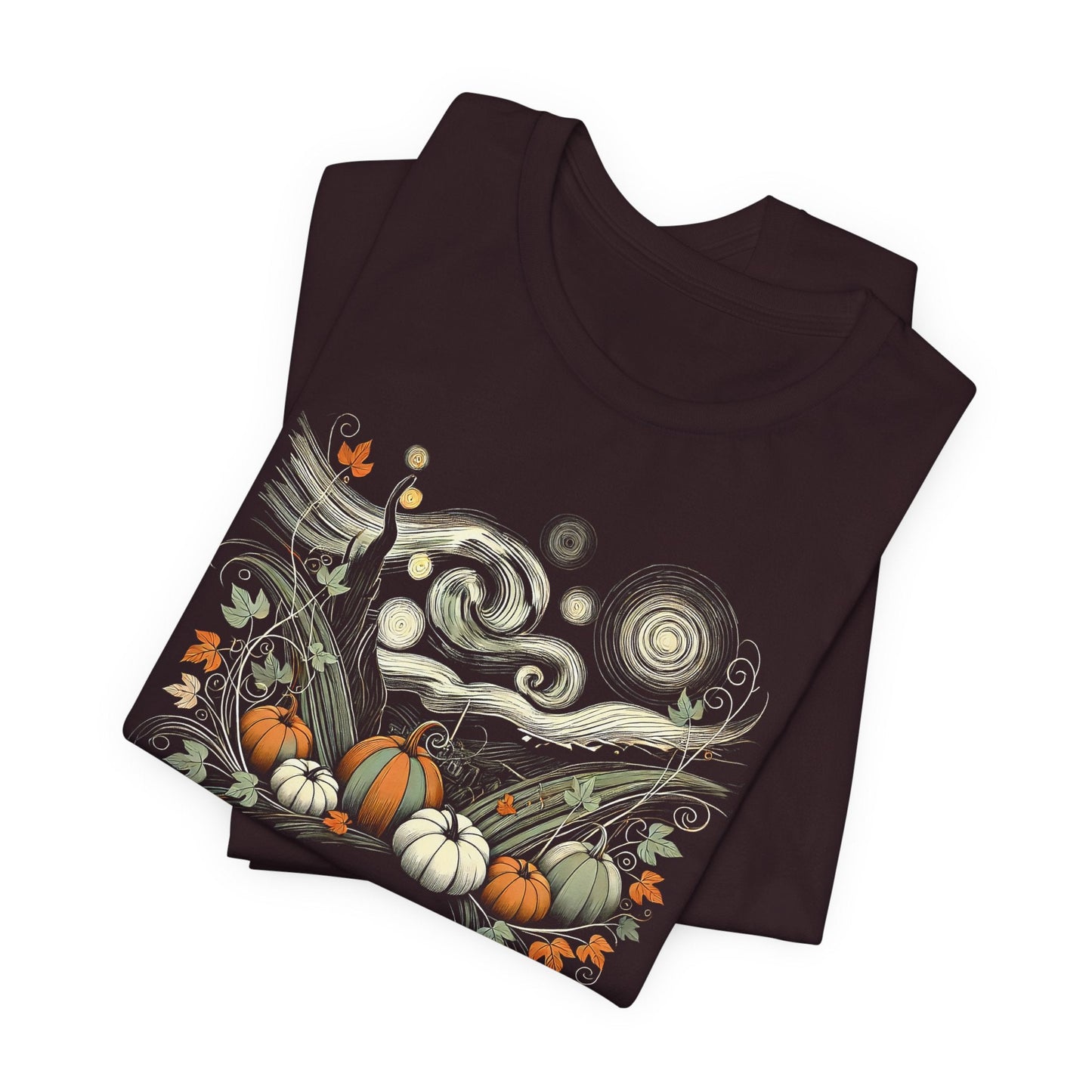 Starry Night - Field of Pumpkins - WhimsyInkWear