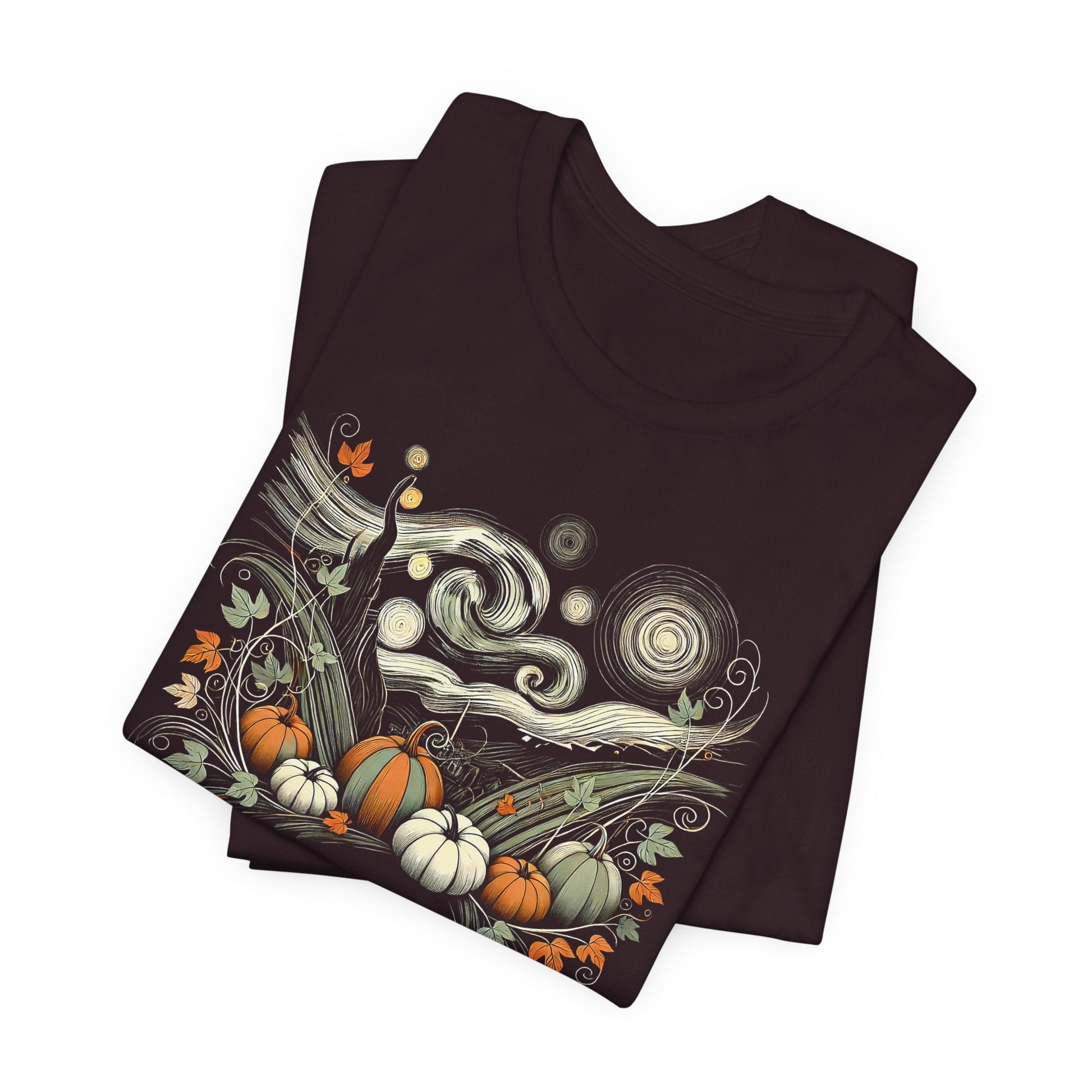 Starry Night - Field of Pumpkins - WhimsyInkWear