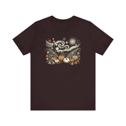 Starry Night - Field of Pumpkins - WhimsyInkWear
