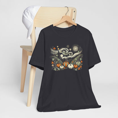 Starry Night - Field of Pumpkins - WhimsyInkWear