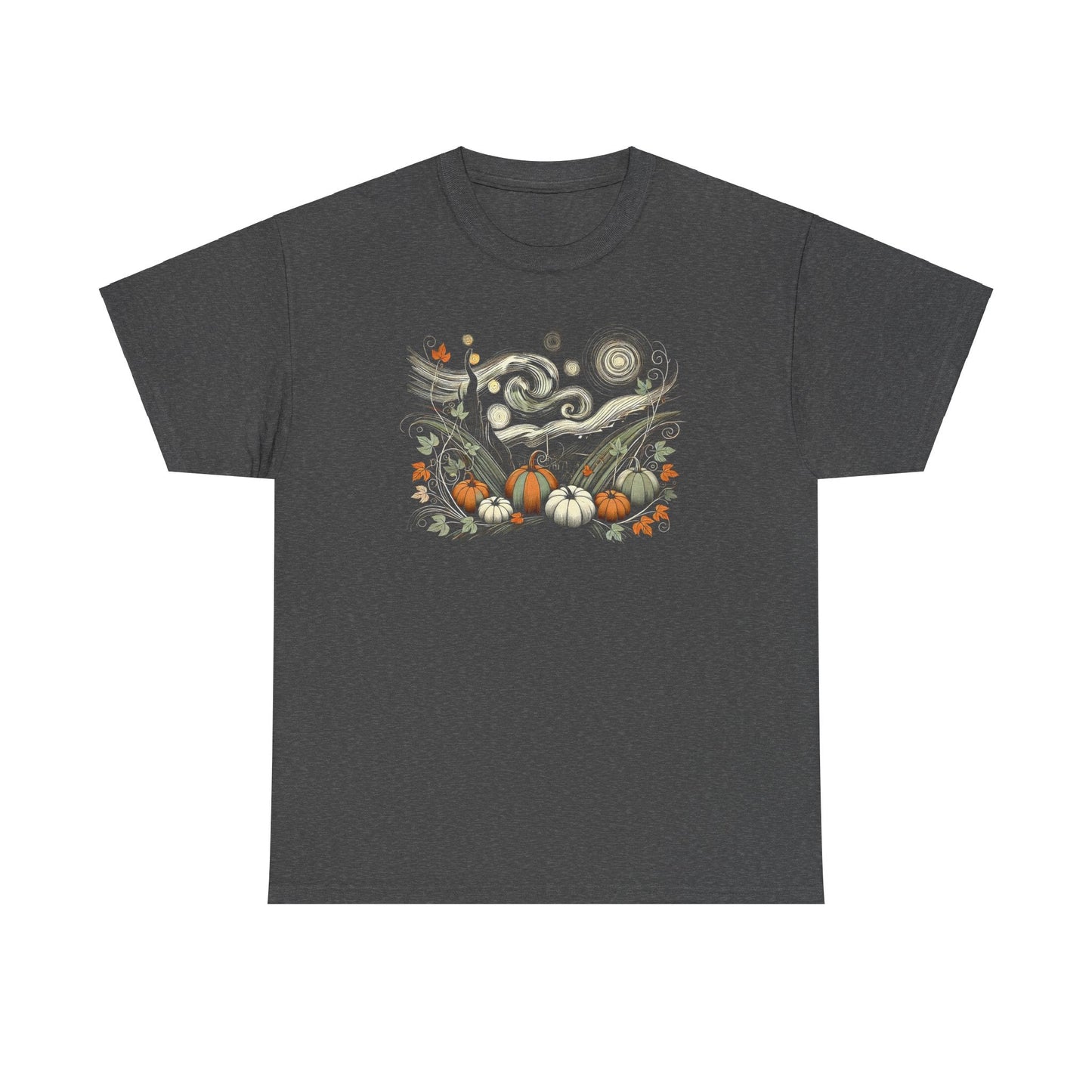 Starry Night - Field of Pumpkins - WhimsyInkWear