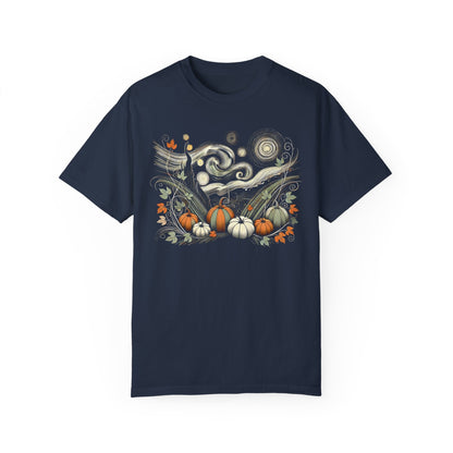 Starry Night - Field of Pumpkins - WhimsyInkWear