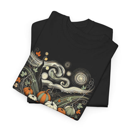 Starry Night - Field of Pumpkins - WhimsyInkWear