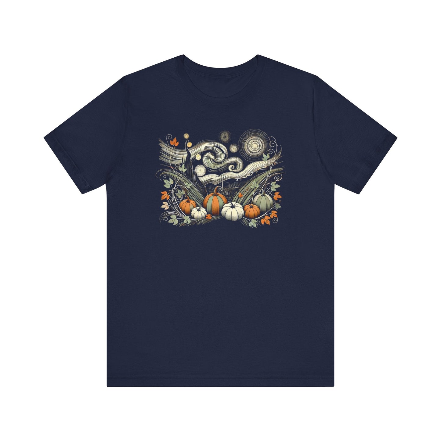 Starry Night - Field of Pumpkins - WhimsyInkWear
