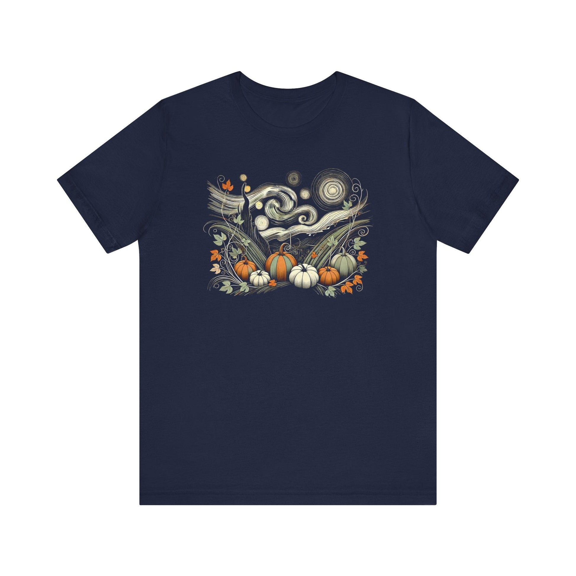 Starry Night - Field of Pumpkins - WhimsyInkWear