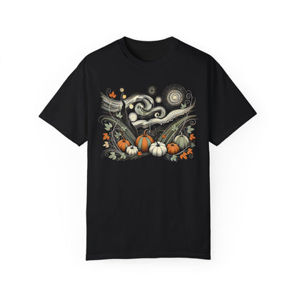 Starry Night - Field of Pumpkins - WhimsyInkWear