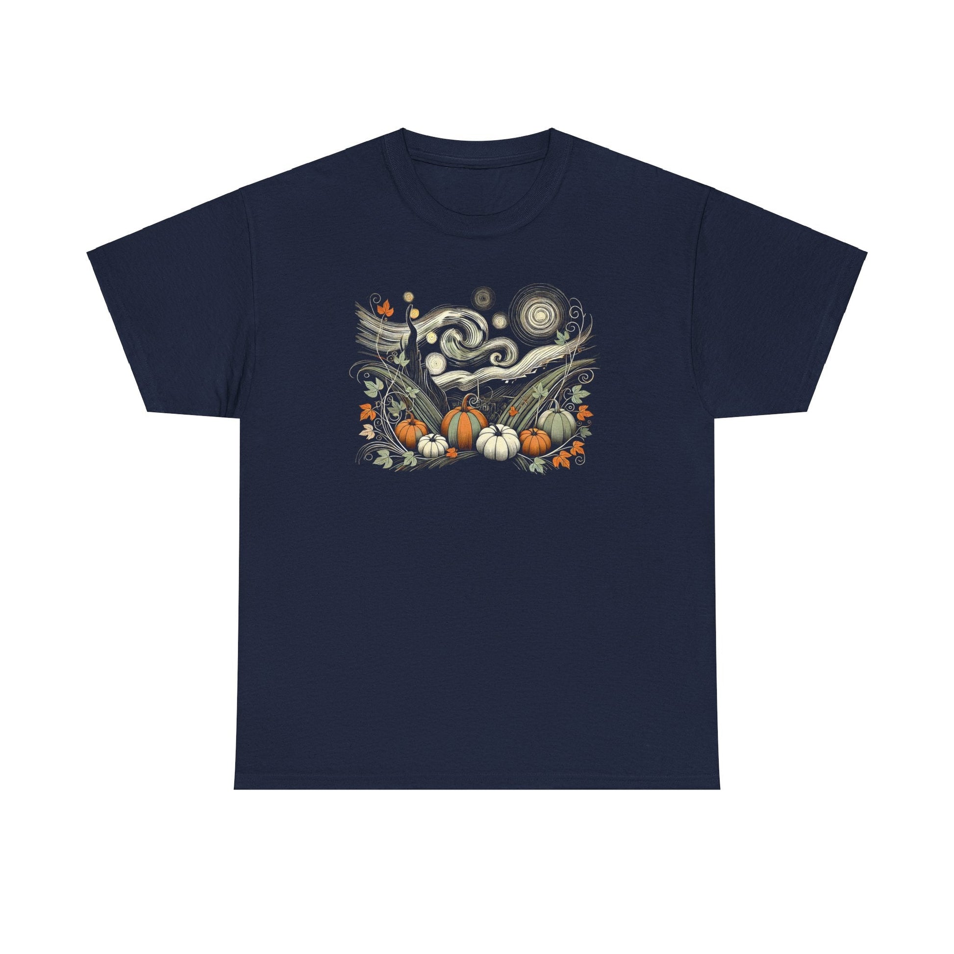 Starry Night - Field of Pumpkins - WhimsyInkWear
