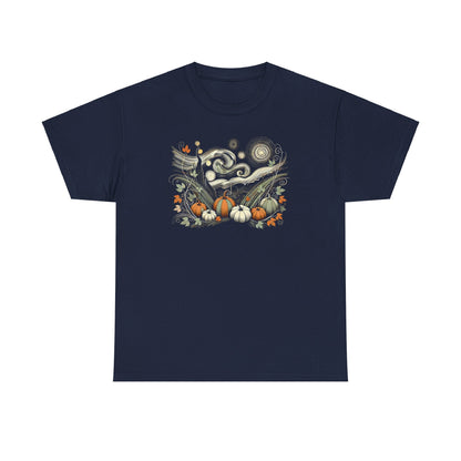 Starry Night - Field of Pumpkins - WhimsyInkWear
