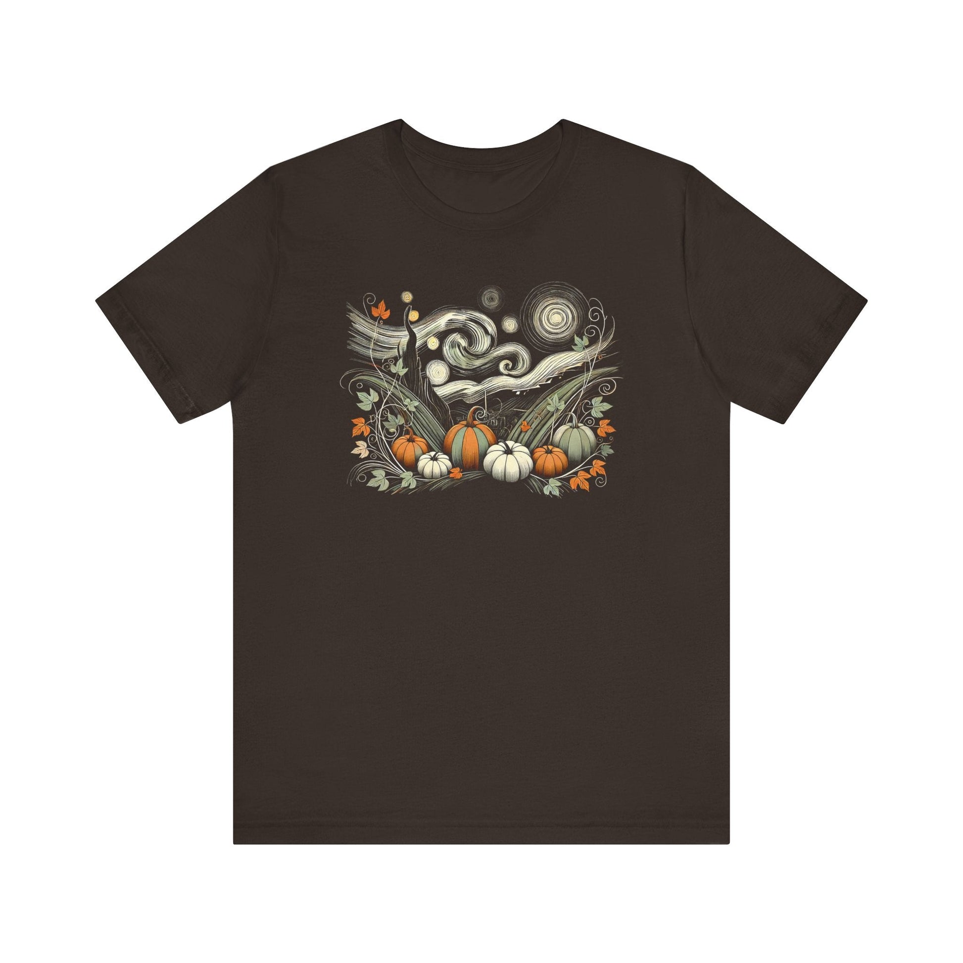 Starry Night - Field of Pumpkins - WhimsyInkWear