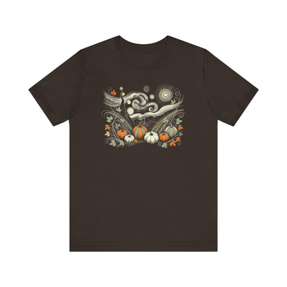 Starry Night - Field of Pumpkins - WhimsyInkWear