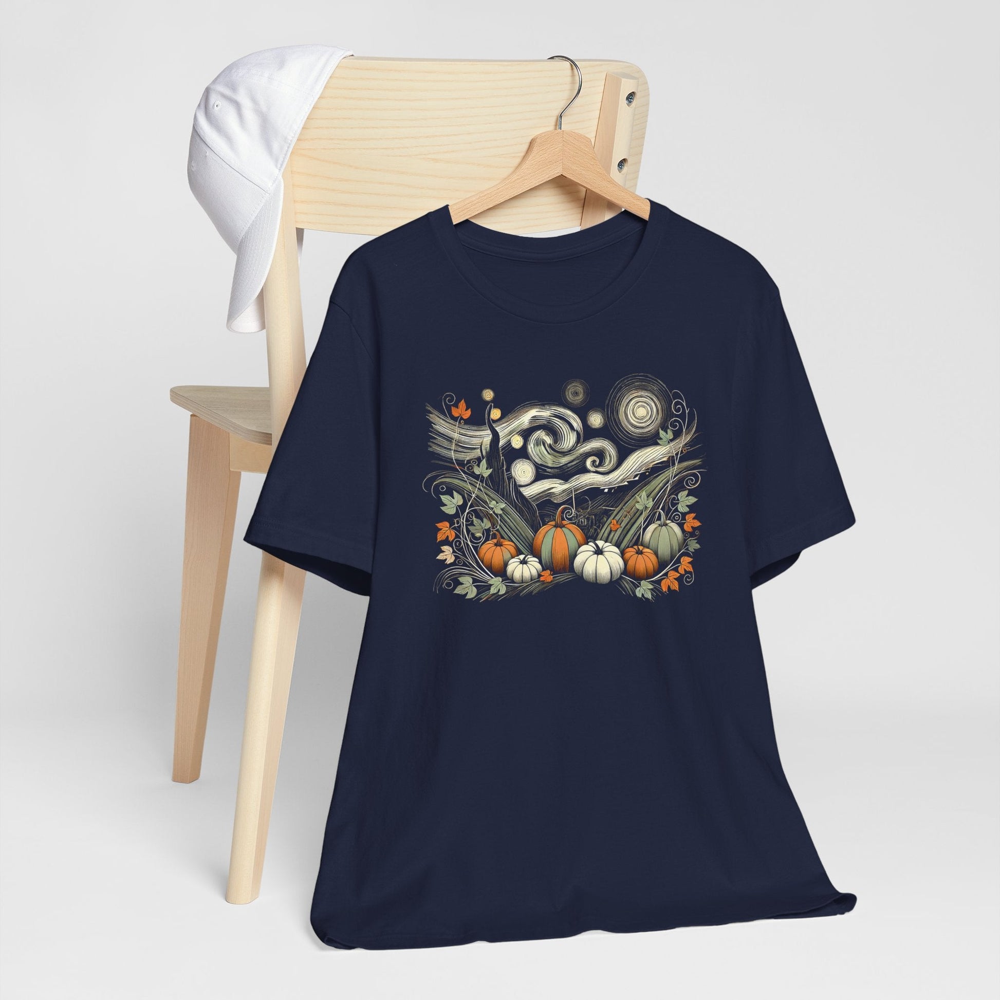 Starry Night - Field of Pumpkins - WhimsyInkWear