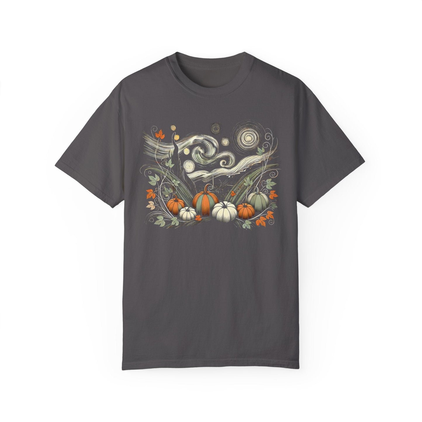 Starry Night - Field of Pumpkins - WhimsyInkWear