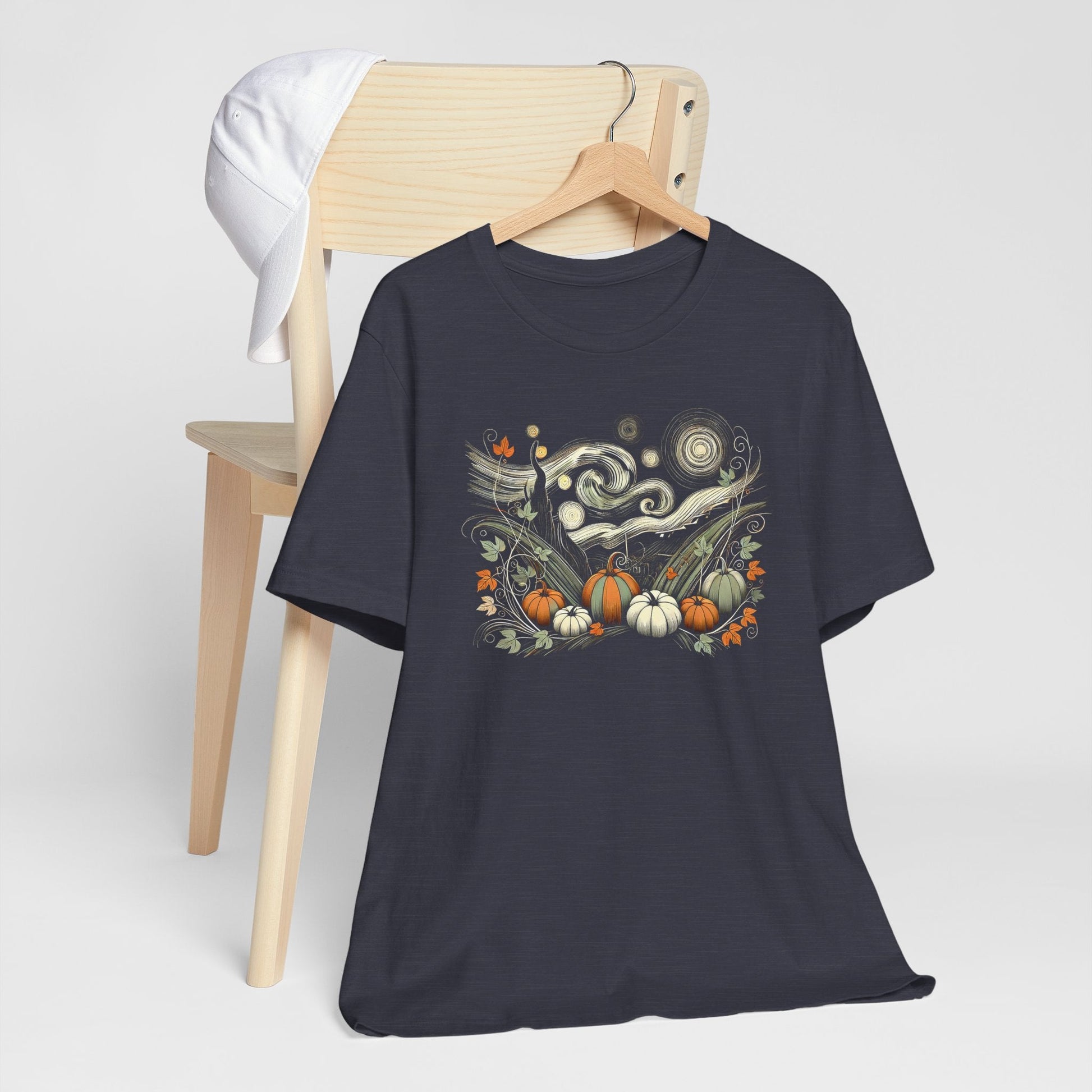 Starry Night - Field of Pumpkins - WhimsyInkWear
