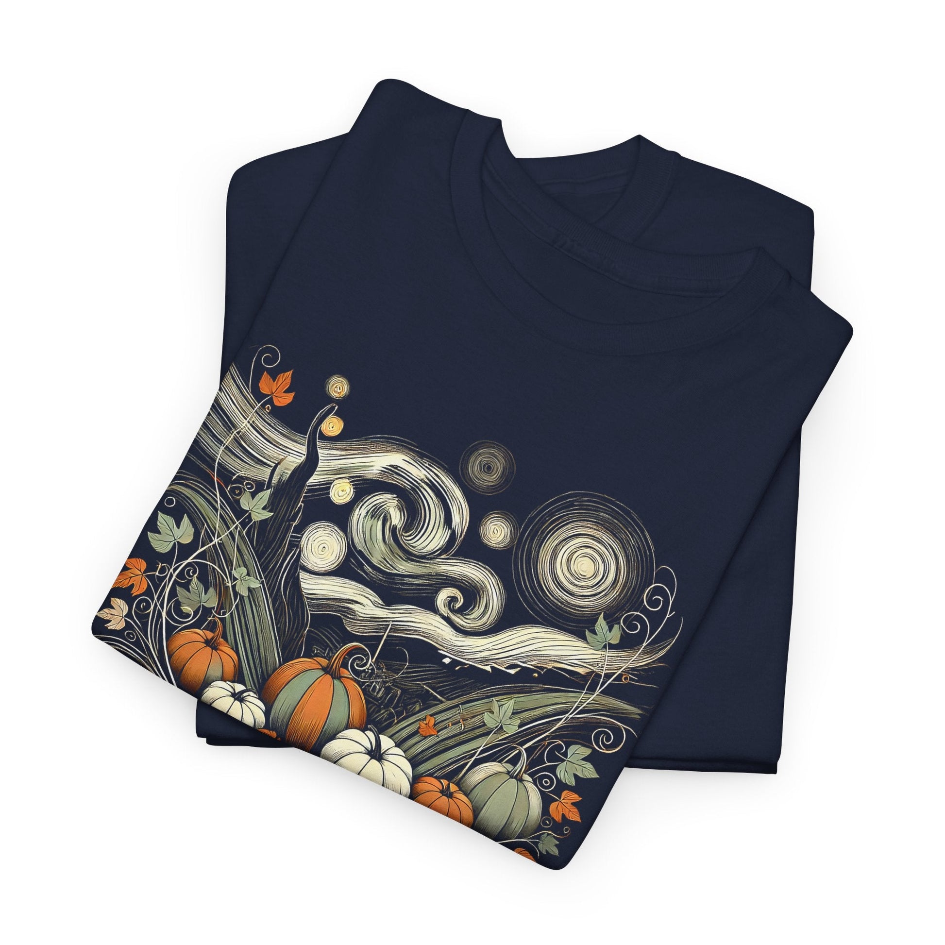 Starry Night - Field of Pumpkins - WhimsyInkWear