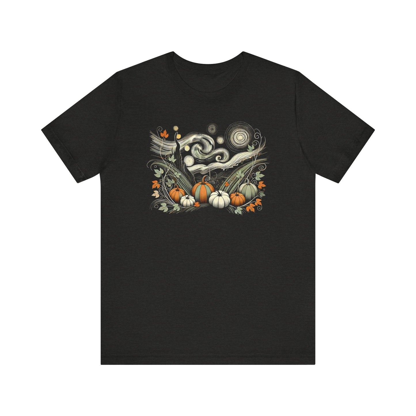 Starry Night - Field of Pumpkins - WhimsyInkWear