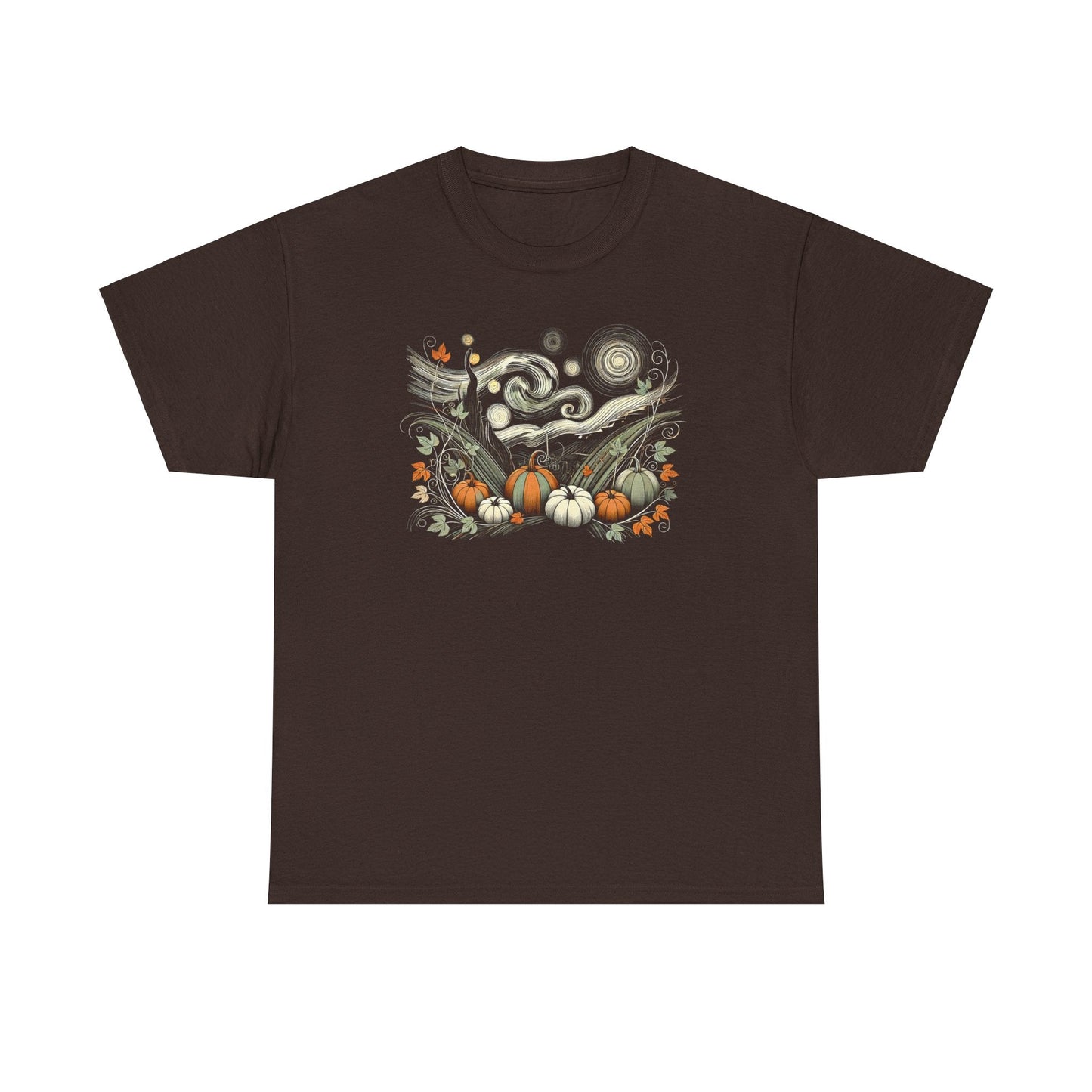 Starry Night - Field of Pumpkins - WhimsyInkWear