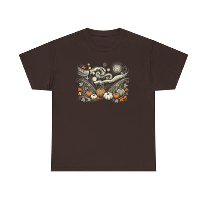 Starry Night - Field of Pumpkins - WhimsyInkWear