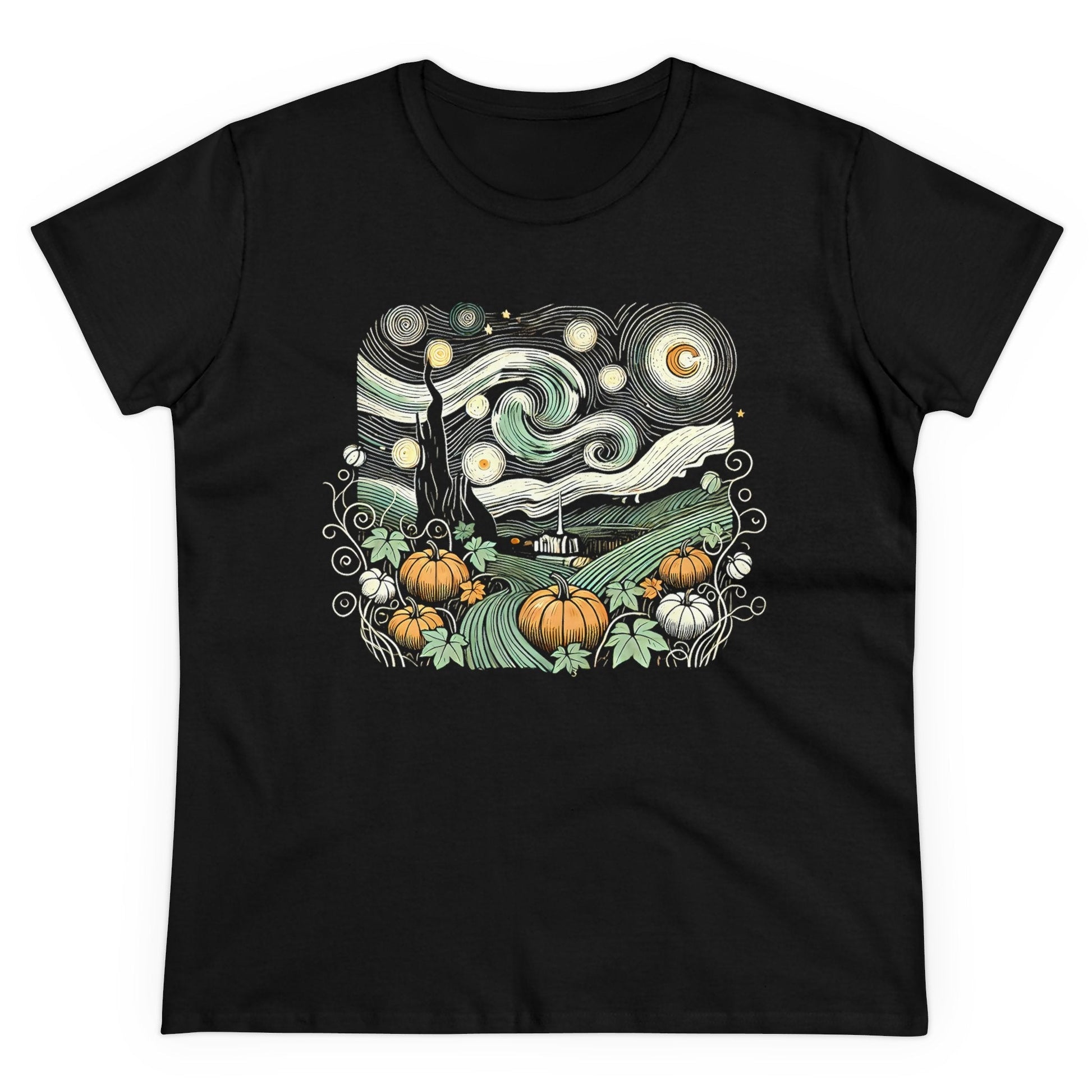 Starry Night Pumpkin - WhimsyInkWear