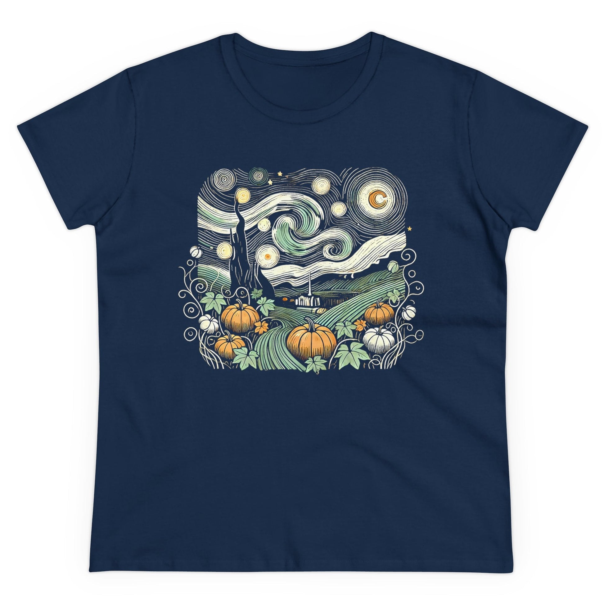 Starry Night Pumpkin - WhimsyInkWear