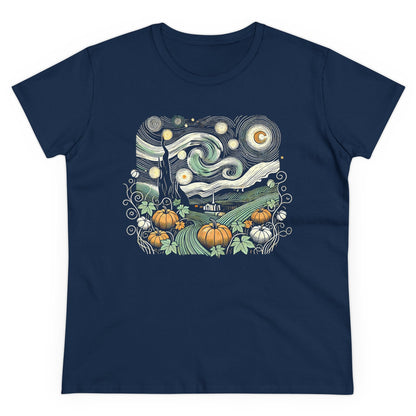 Starry Night Pumpkin - WhimsyInkWear
