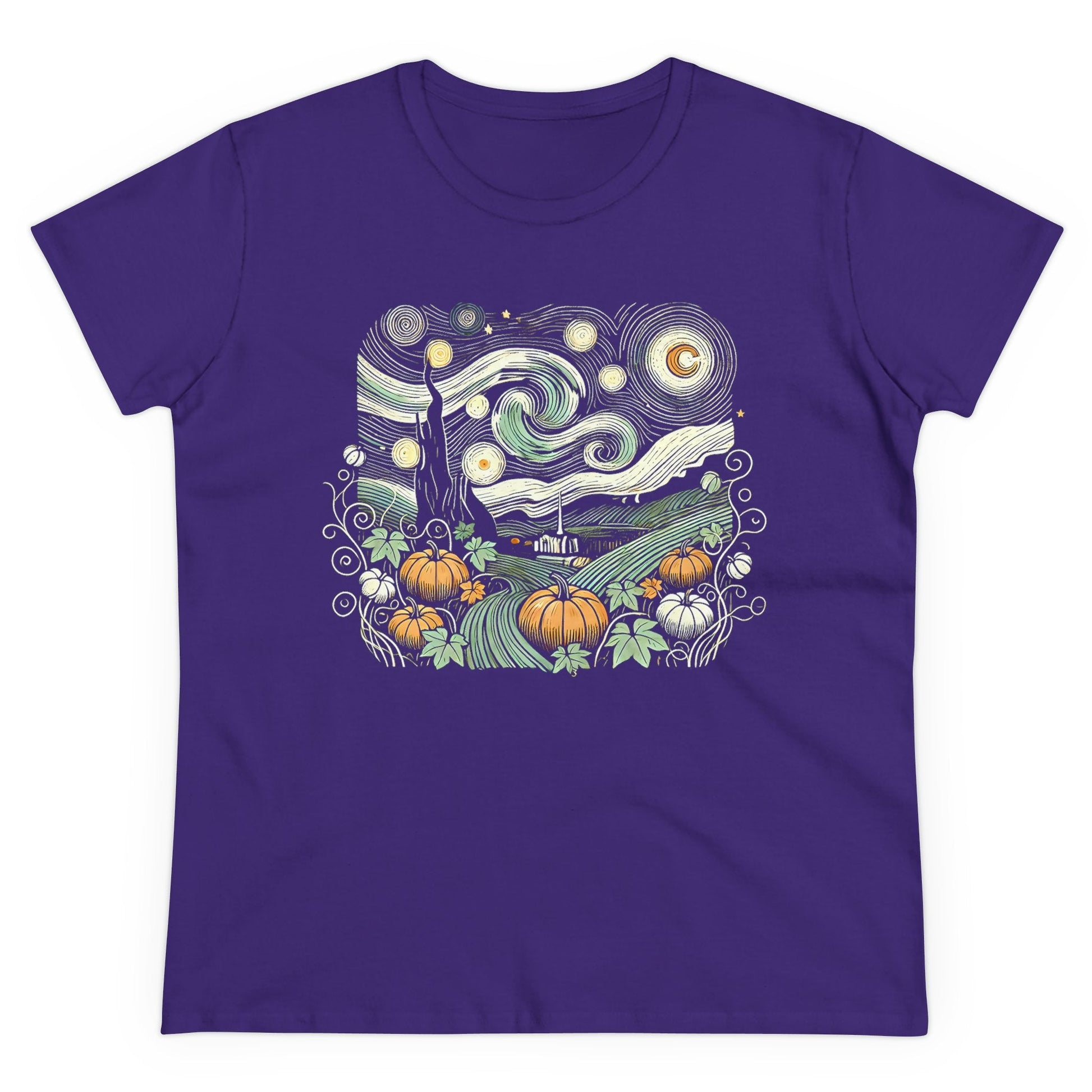 Starry Night Pumpkin - WhimsyInkWear
