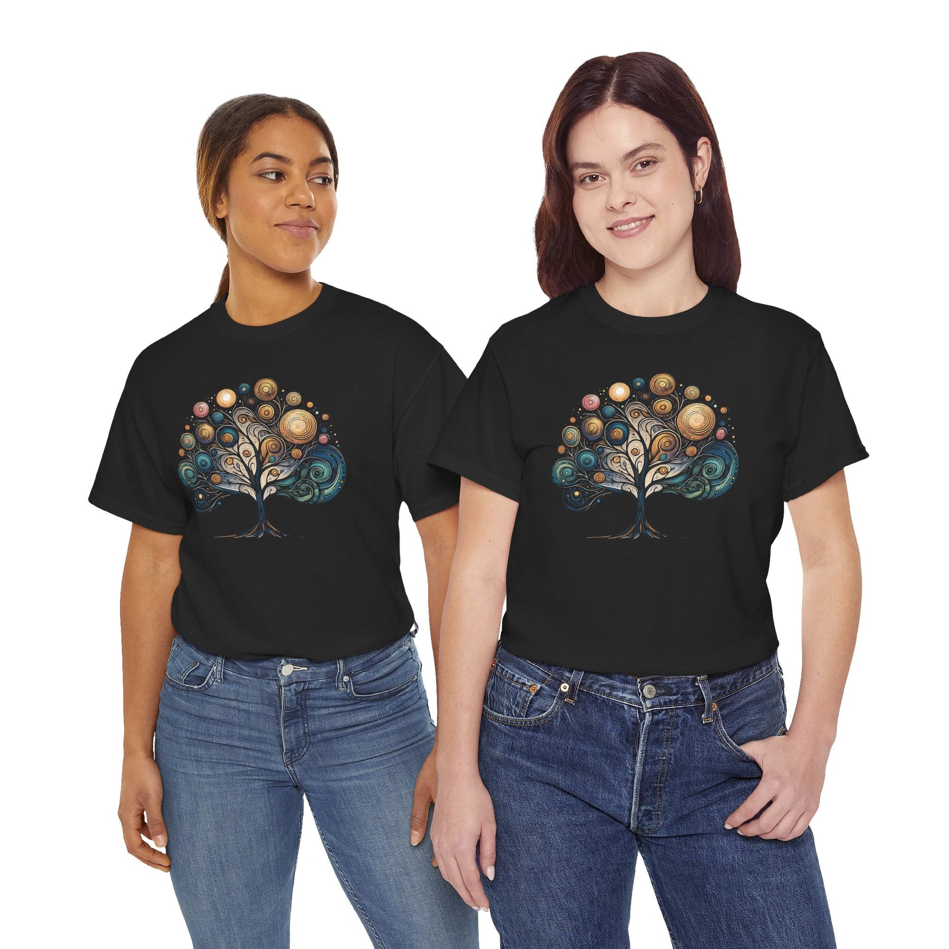 Tree of Life with Starry Night Accents - WhimsyInkWear